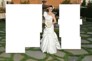   2011 Ballroom Collection Allora Wedding Dress Ivory Size 4  