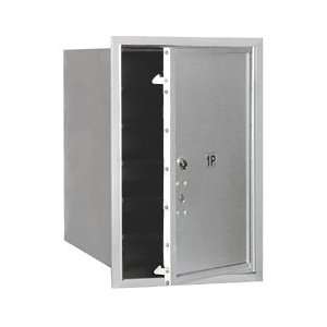    Alone Parcel Locker   1 PL6   Aluminum   Front Loading   USPS Access