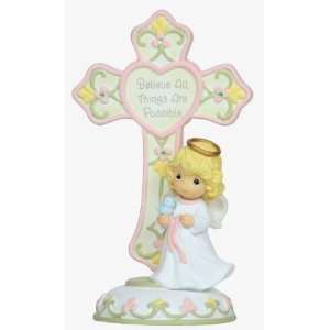   Favorites 104429 August Birthstone Angel Cross 