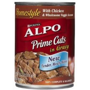  Alpo Prime Cuts in Gravy with Chicken and Wholesome Veggie 