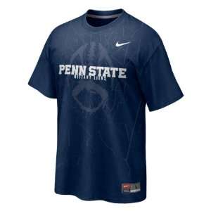 Penn State Nittany Lions Navy Nike 2011 Official Football Practice T 