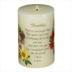  FRIENDSHIP CANDLE