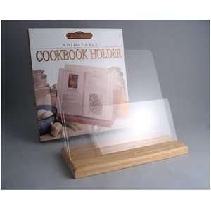    Mountain Woods Large Wood & Acrylic Cookbook Holder