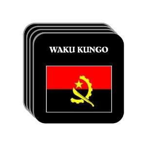  Angola   WAKU KUNGO Set of 4 Mini Mousepad Coasters 