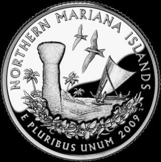 2009 P Northern Mariana Island State & US Territories Quarter   FREE 