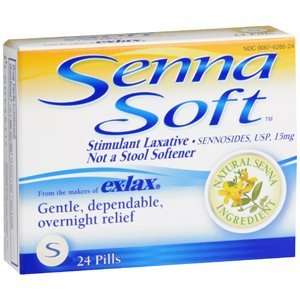   pack of 5 EX LAX SENNA SMOOTH 24 Tablets