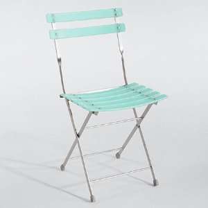 ItalModern 31277 Caine Folding Chair Set of 4  Green 