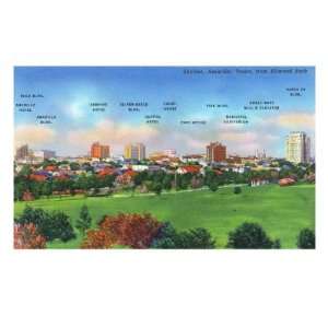  Amarillo, Texas   Panoramic View of the City Skyline from 