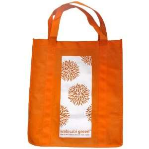  Wabisabi Green Dahlia Orange Reusable Bags Kitchen 
