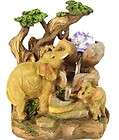 Brand New Twin Elephant Water Fountain with Rolling Crystal Ball