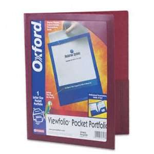  Oxford 57443   ViewFolio Polypropylene Portfolio, 50 Sheet 