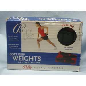  Bally Total Fitness Soft Grip Weights
