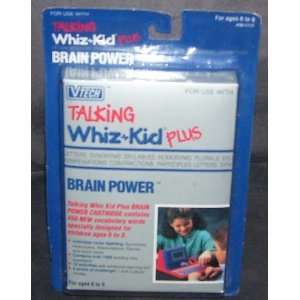   Vtech Talking Whiz Kid Plus BRAIN POWER Cartridge 1991 Toys & Games