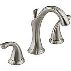Delta 3592 SS Addison Two Handle Bathroom Sink Faucet Stainless Steel