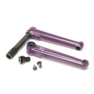  Eclat Tibia Crankset, Flat Eggplant 175mm Sports 