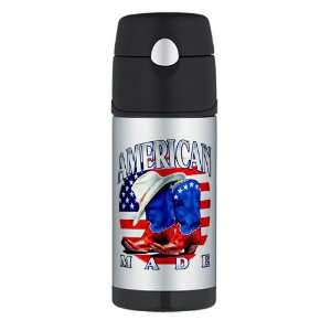  Thermos Travel Water Bottle American Made Country Cowboy 