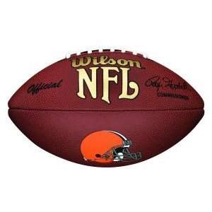 Cleveland Browns NFL Composite Wilson Logo Football  