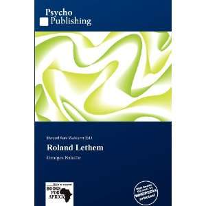  Roland Lethem (9786138716693) Elwood Kuni Waldorm Books
