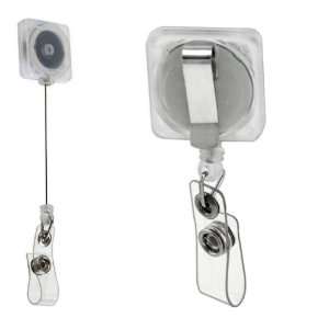   Retractable Cord for Swipe Cards ID   2 Ft Nylon Cord