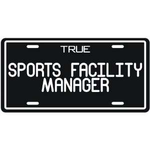  New  True Sports Facility Manager  License Plate 