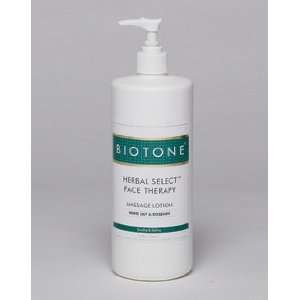  Biotone Herbal Select Face Therapy Massage Lotion 32oz 