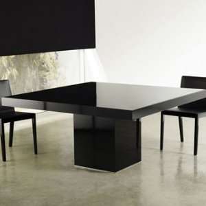  Luxo by Modloft Beech Square Dining Table Furniture 