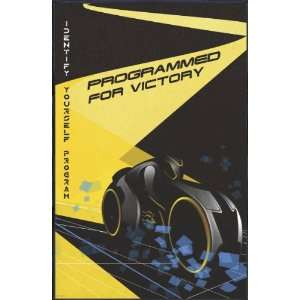 Tron Legacy Programmed for Victory, 8 x 12 Framed ArtBlock Poster 