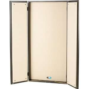   FlexiBooth Instant Voice over Booth, Black/Beige Musical Instruments