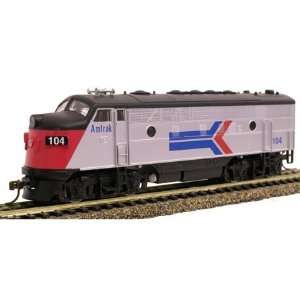  HO RTR Metal Train F7A, Amtrak MDP2161 Toys & Games