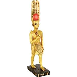 Amun Ra God of Kings / King of Gods Egyptian Statue   Small   E 337GP