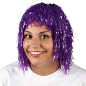  Purple Pom Pom Head Wig 