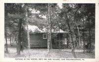   of Cottage in the Woods Peps Inn and Village Lake Wallenpaupack PA