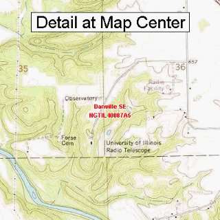   Map   Danville SE, Illinois (Folded/Waterproof)