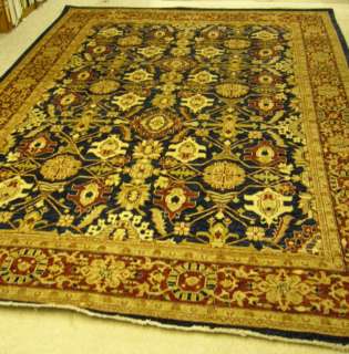 Woolen Hand Made Afghan Carpets Rugs Size 8.3 x 11.4  