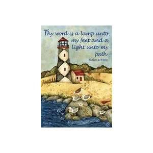   Inspiration Garden Flag Mini Psalm 119105 Patio, Lawn & Garden