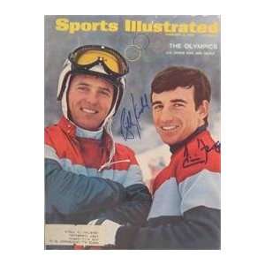 Billy Kidd & Jimmy Huege autographed Sports Illustrated 