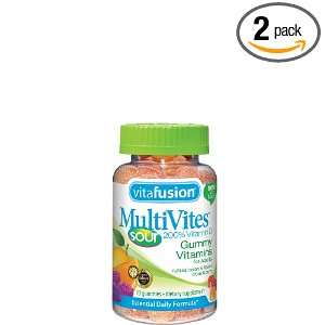  Vitafusion MultiVites Sours Gummy Vitamins, 70 Count (Pack 