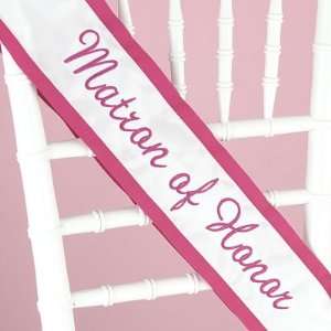  Matron of Honor Sash 