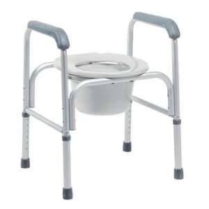  BATHROOM SAFETY   Bariatric 3 in 1 Aluminum Commode #2190A 