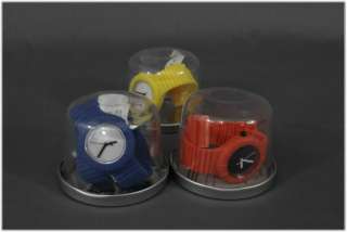 New FREESTYLE Colorful Wrist Watch Yellow, Blue, Orange Synthetic 