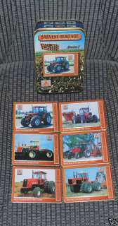 Ertl Agco Allis Tractor 6 Card Set Harvest Heritage #1  
