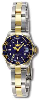 Invicta Ladies Pro Diver Blue Dial Two Tone Stainless Steel Watch 8942 