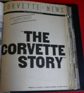 Rare Complete Set Corvette News Vol 1 #1 thru August / September 