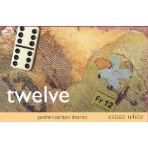  2009 Twelve Estate White 750ml Grocery & Gourmet Food