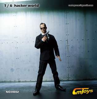 bx0007 Cmtoys Hacker world One of Agent Smith (No body)  