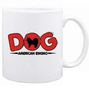  New  American Eskimo / Silhouette   Dog  Mug Dog