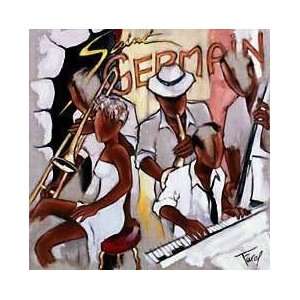   Germain   Artist Pierre Farel  Poster Size 27 X 27