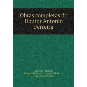   Fernandes Pinheiro , Fernandes Pinheiro AntÃ³nio Ferreira  Books