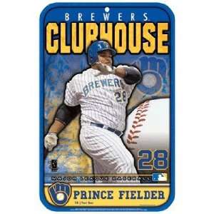    MLB Milwaukee Brewers Prince Fielder Sign