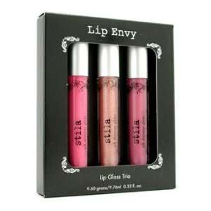 Silk Shimmer Lip Gloss Trio   ( # Wild Pink, # Beige Shimmer, # Violet 